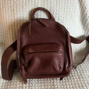 Will Leather Goods Journey Leather Backpack